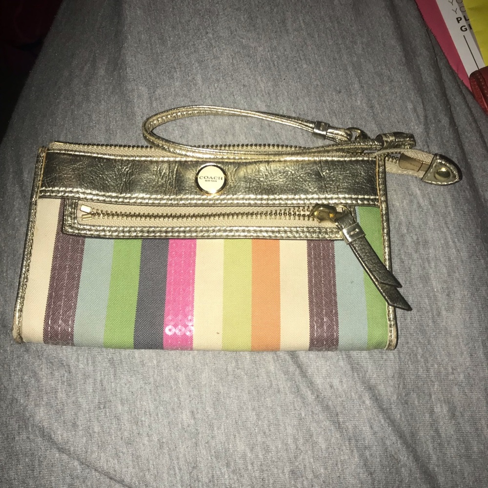 Coach wristlet